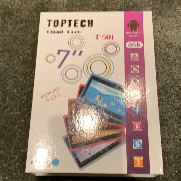 Toptech tablet pc 7" model T-501 8GB - Picture 5 of 5